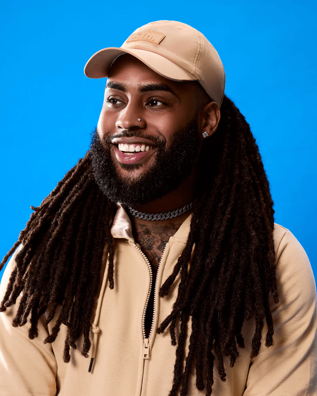 Tan Waterproof Satin Lined Dad Hat