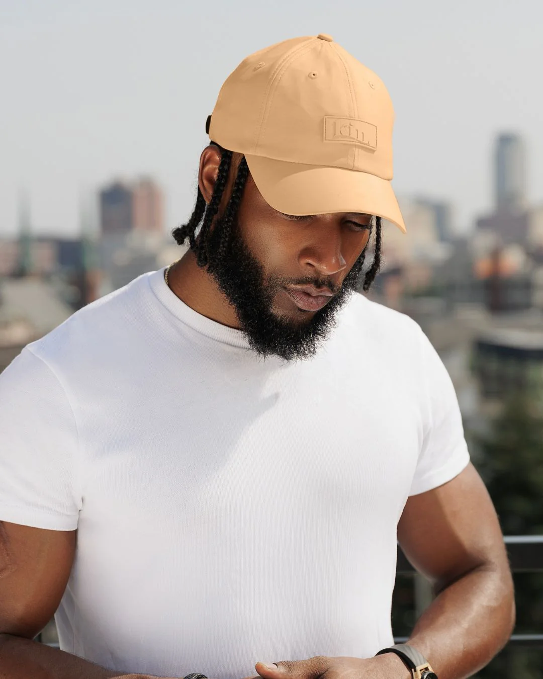 Tan Waterproof Satin Lined Dad Hat