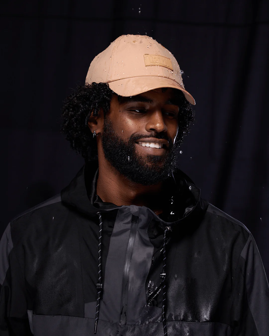 Tan Waterproof Satin Lined Dad Hat