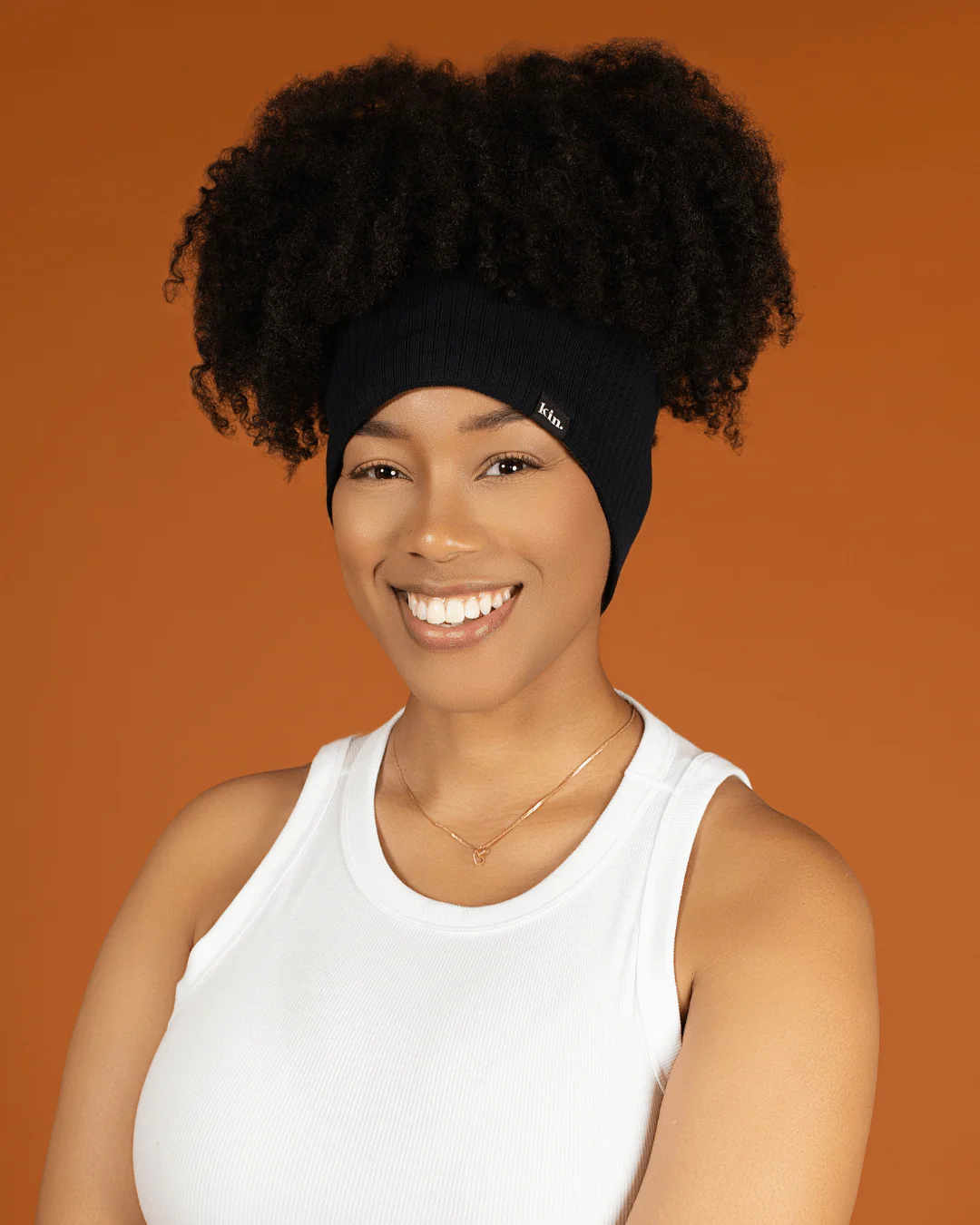 Black Satin Lined Headband Set of 3