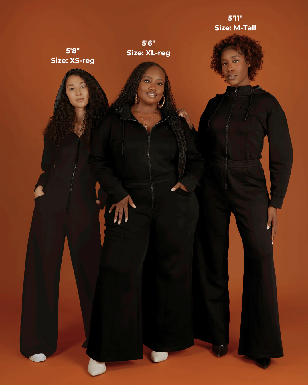 Black Satin Lined Jumpsuit