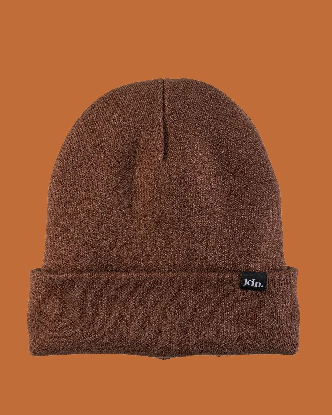 Brown Jersey Satin Lined Beanie 5 Brown Jersey Satin Lined Beanie