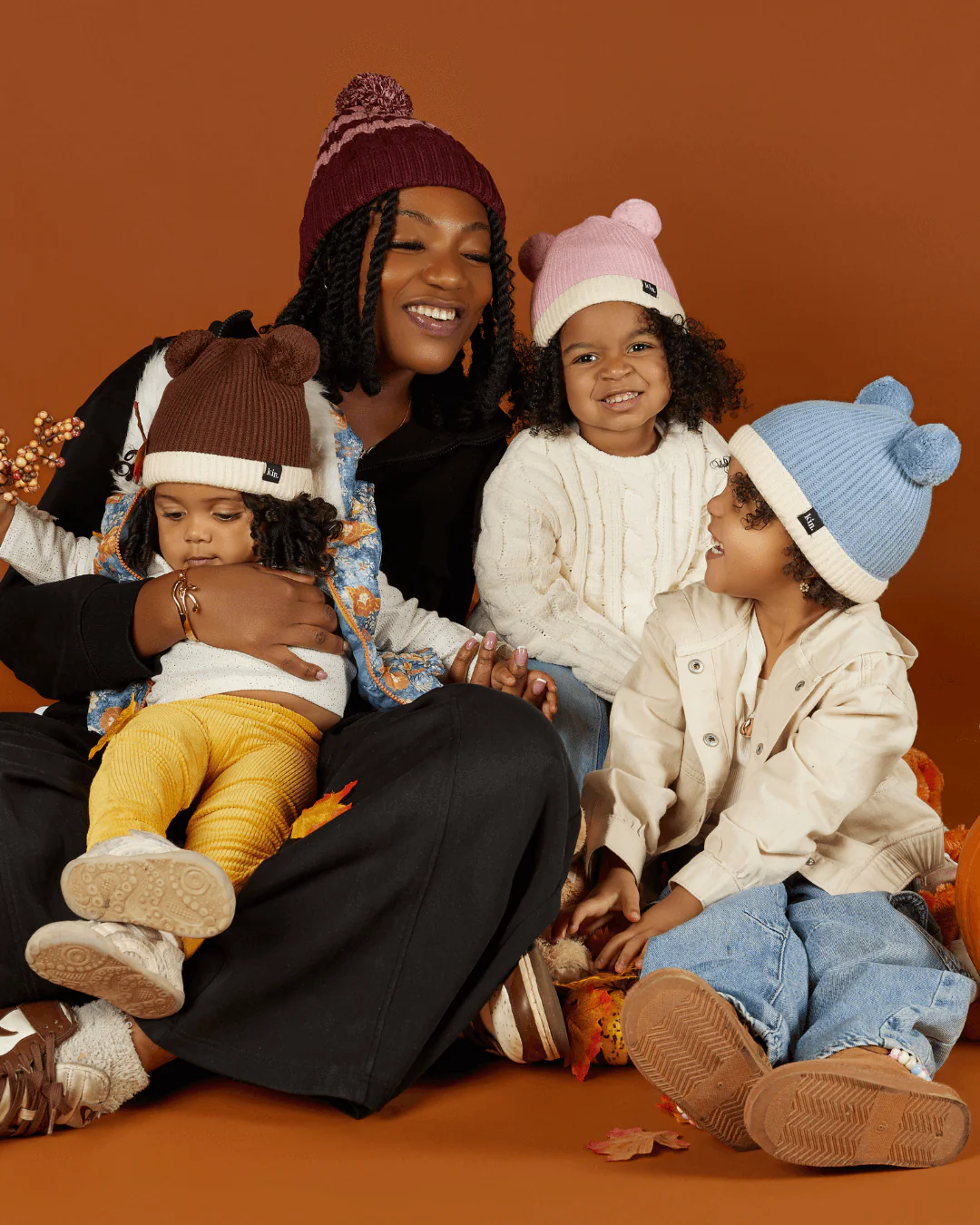 All 3 Kids Satin Lined Beanies