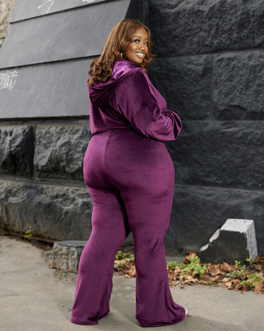 Burgundy Velour Satin Lined Crop Zip Up Hoodie 8 Burgundy Velour Satin Lined Crop Zip Up Hoodie