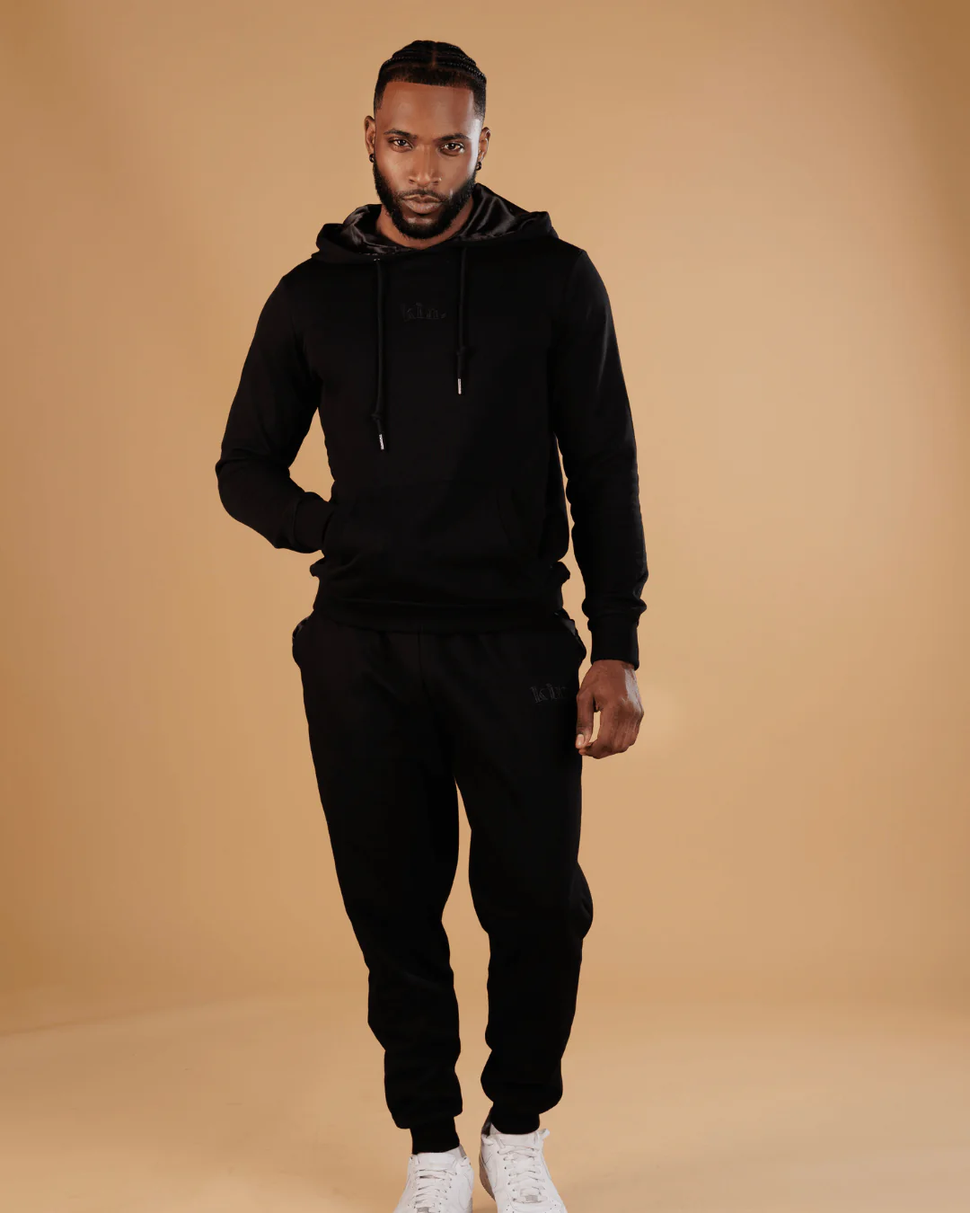 All Black Thin Joggers