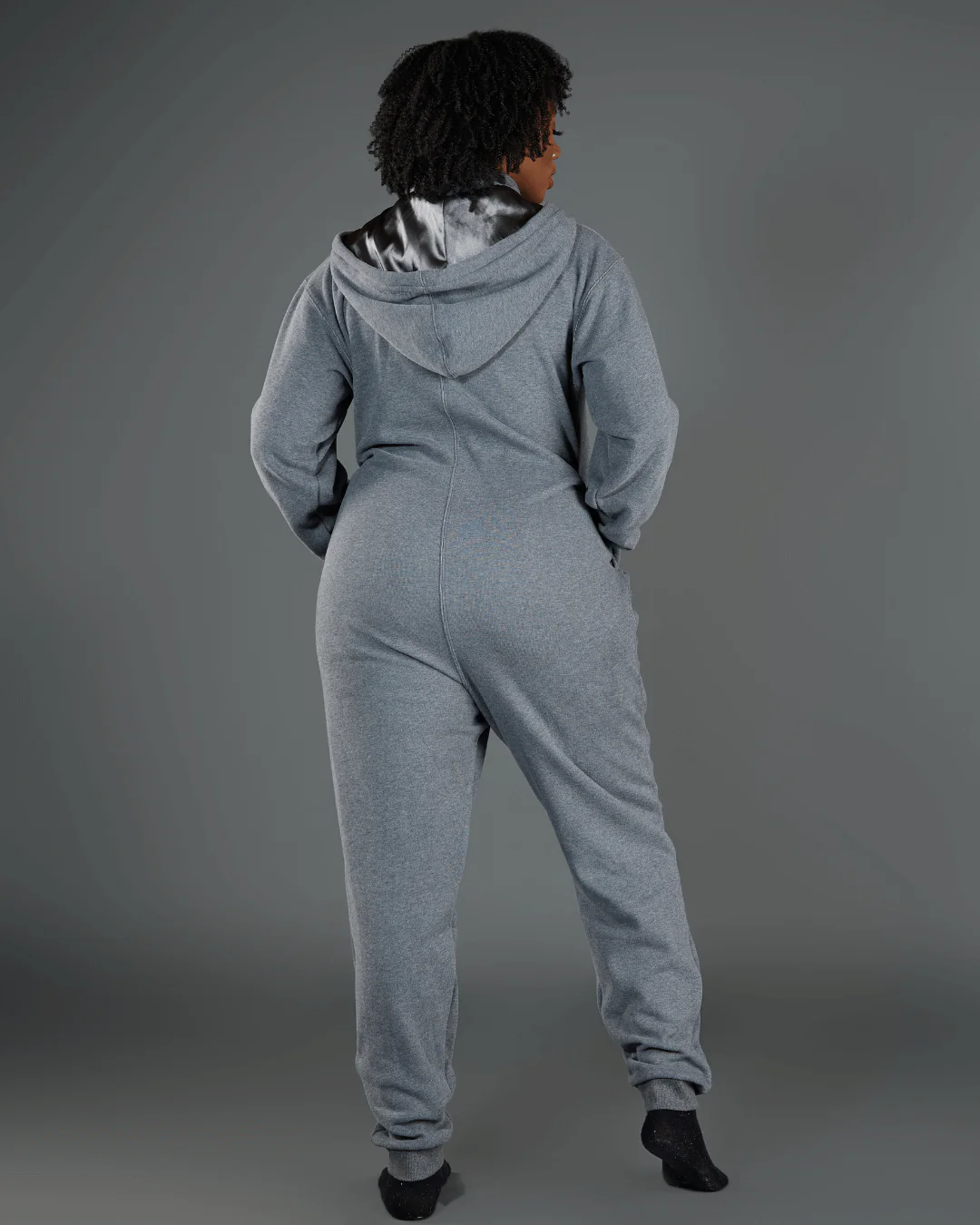 Grey Satin Lined KINsie 14 Grey Satin Lined KINsie