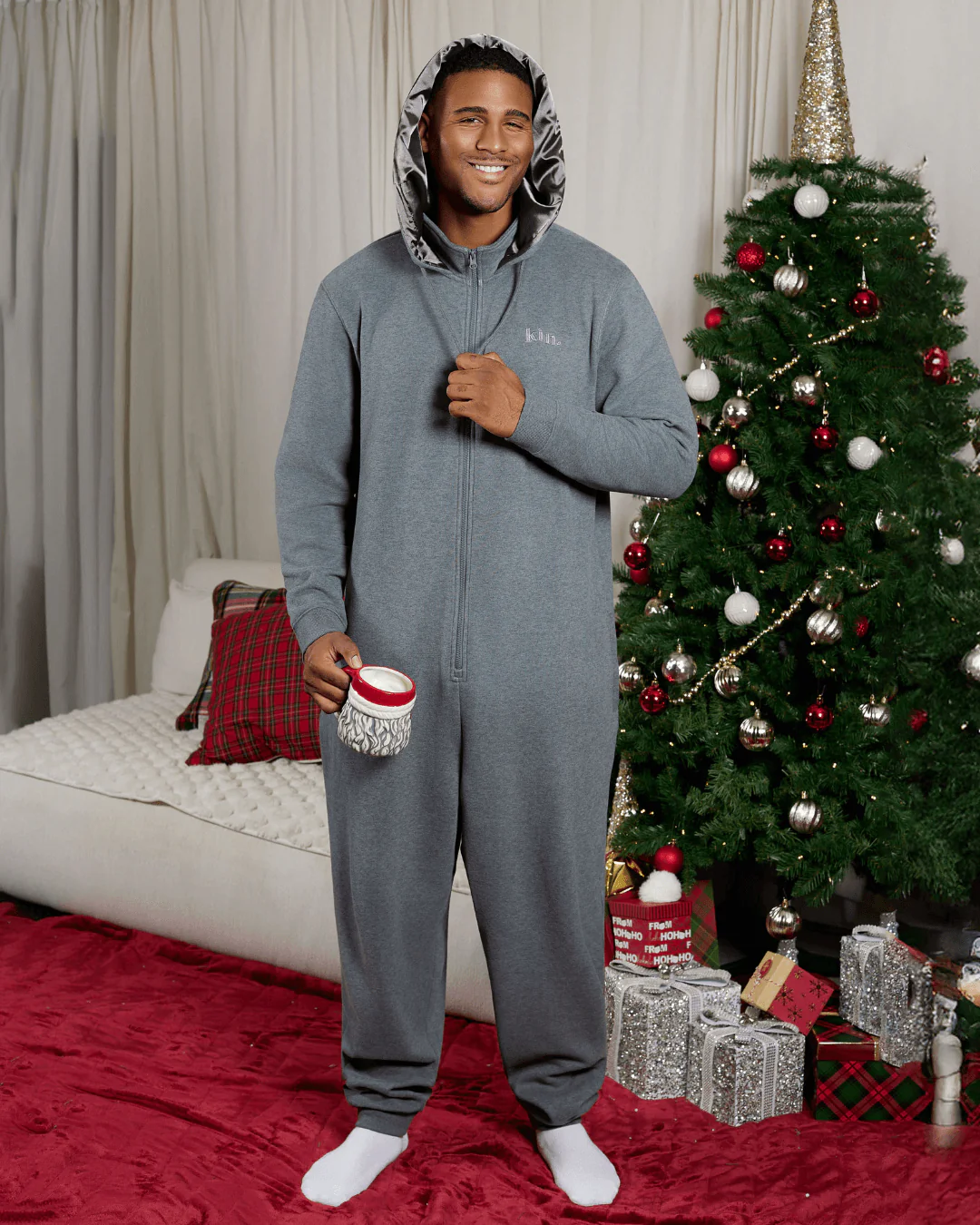 Grey Satin Lined KINsie 4 Grey Satin Lined KINsie