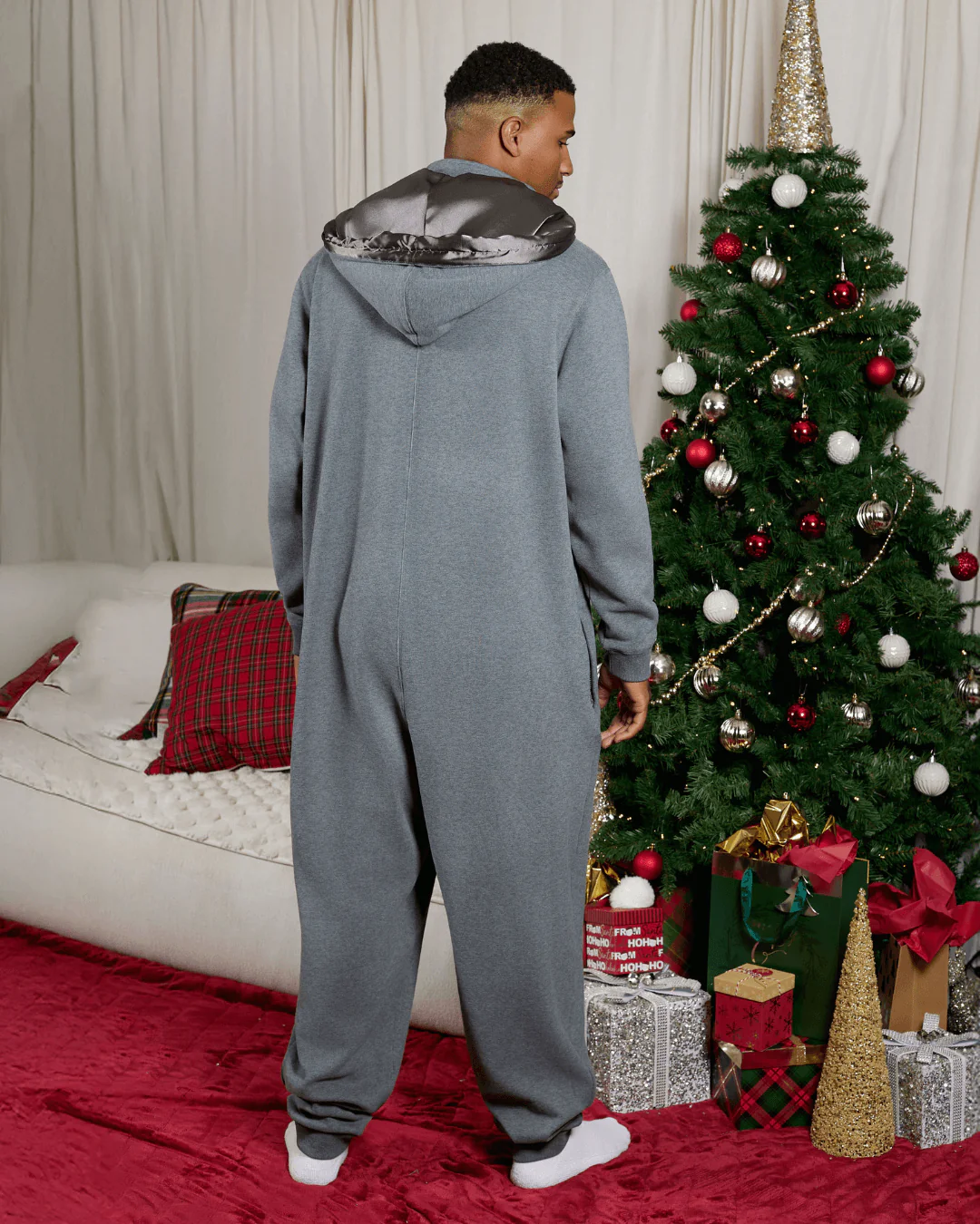Grey Satin Lined KINsie 9 Grey Satin Lined KINsie